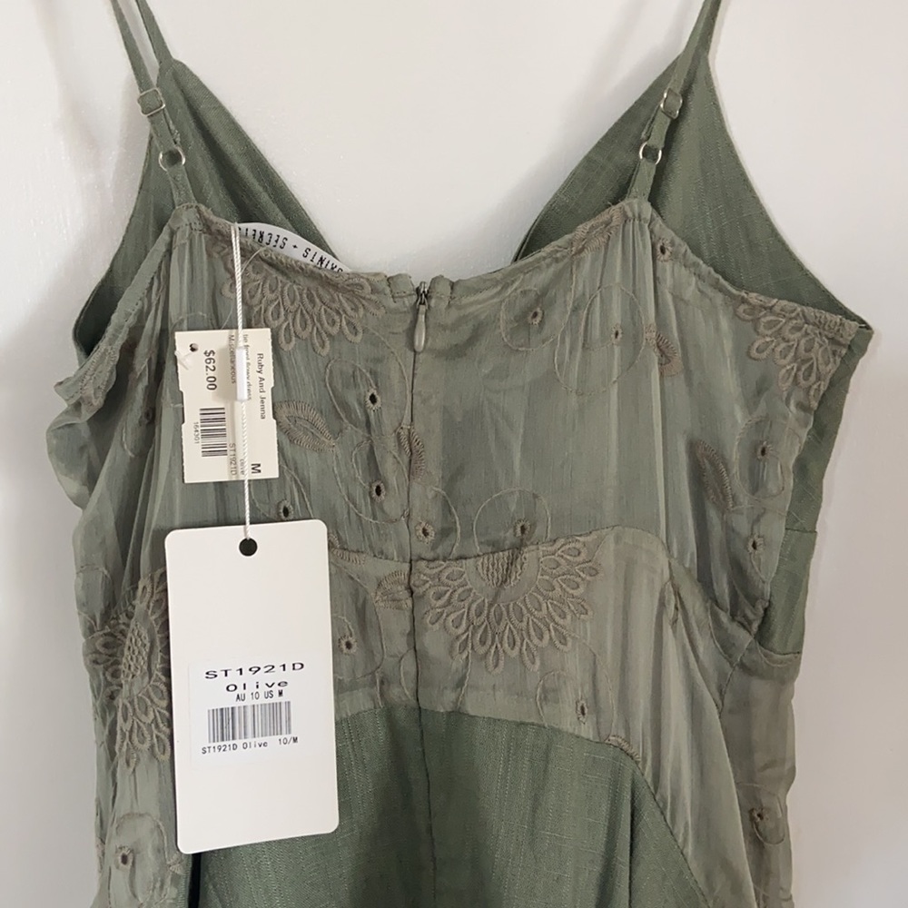 Saints + Secrets tie front flowy dress - Picture 5 of 5
